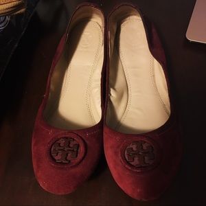 Red Tory Burch Flats